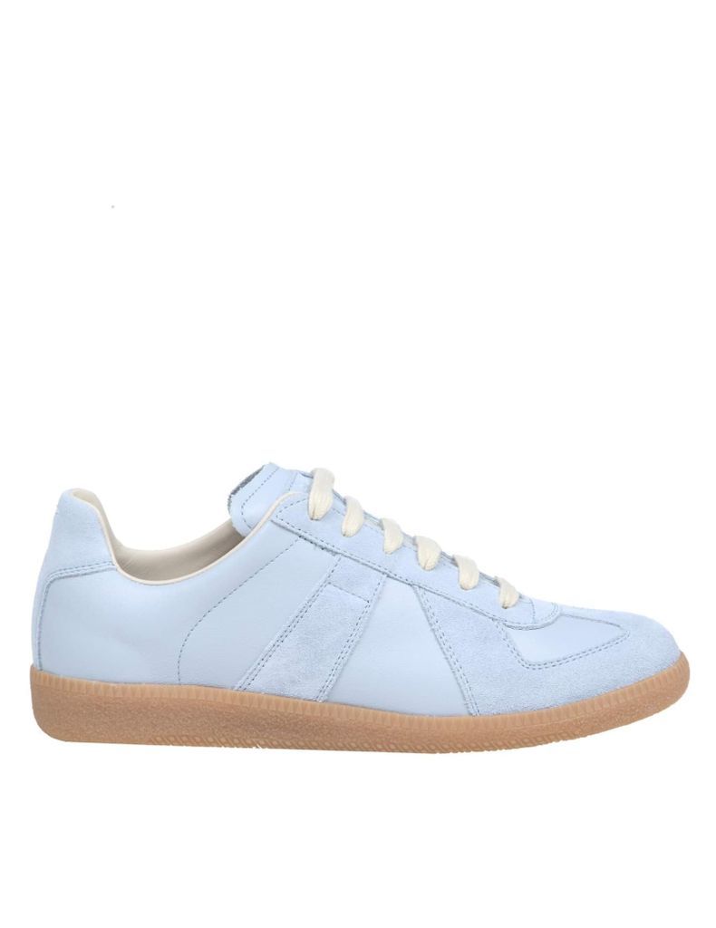 Replica Sneakers In Leather And Suede