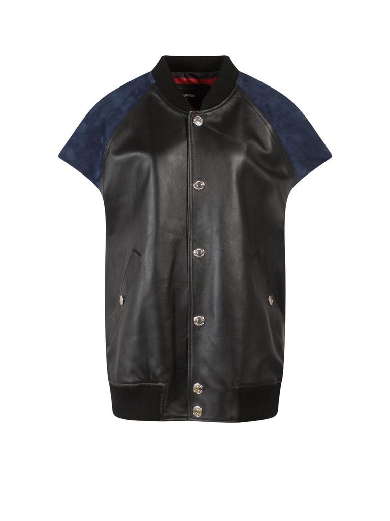 Over Bomber Vest Jacket