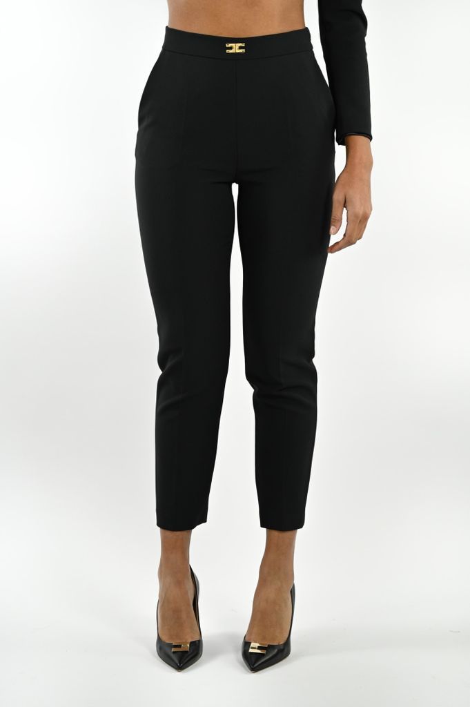 Double Stretch Crepe Trousers