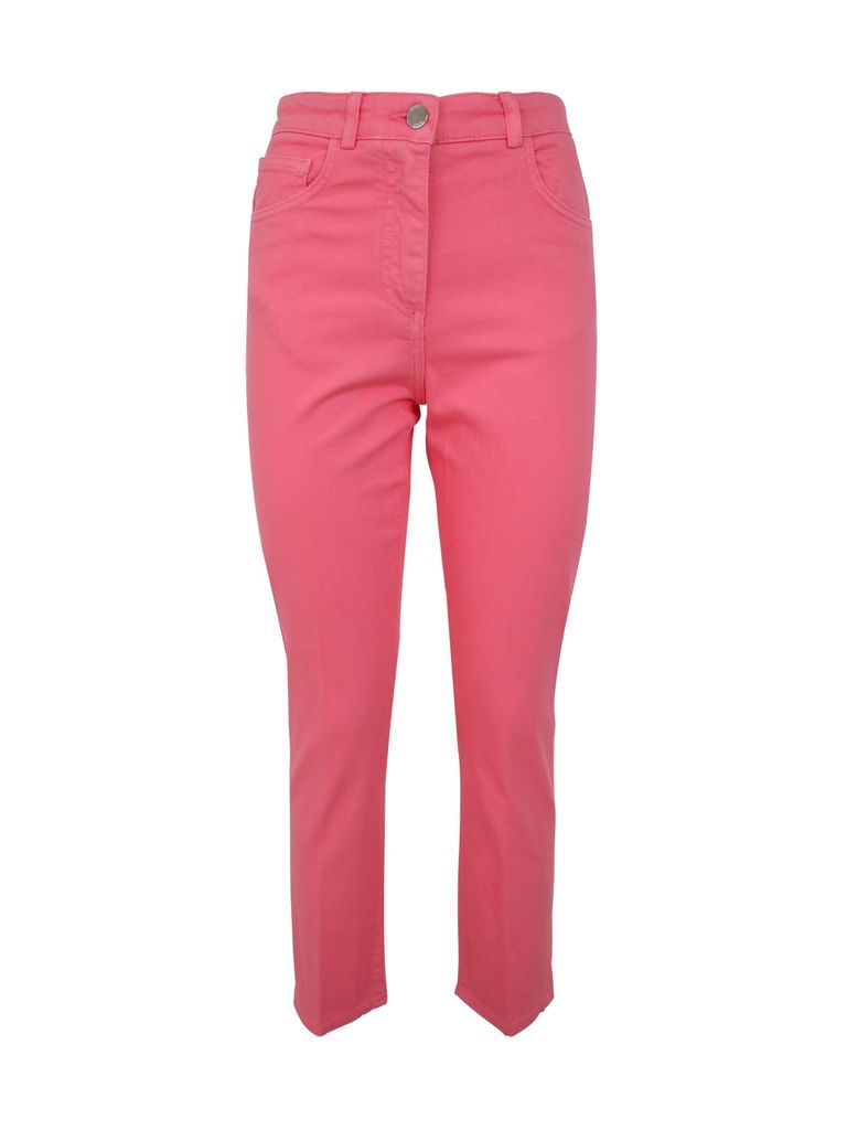 High Waisted Bull Cotton Jeans