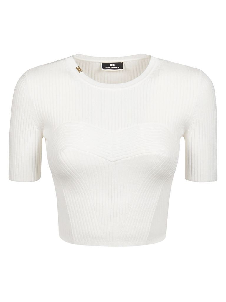 Tricot Cropped Sweater