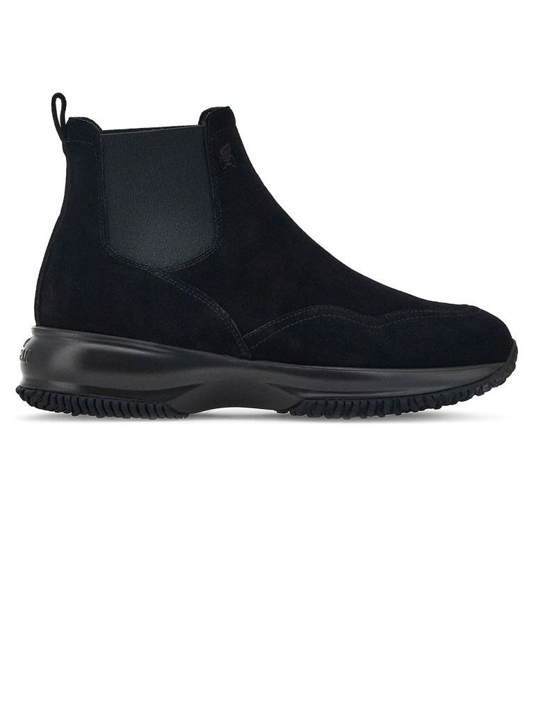 Black Interactive Ankle Boot