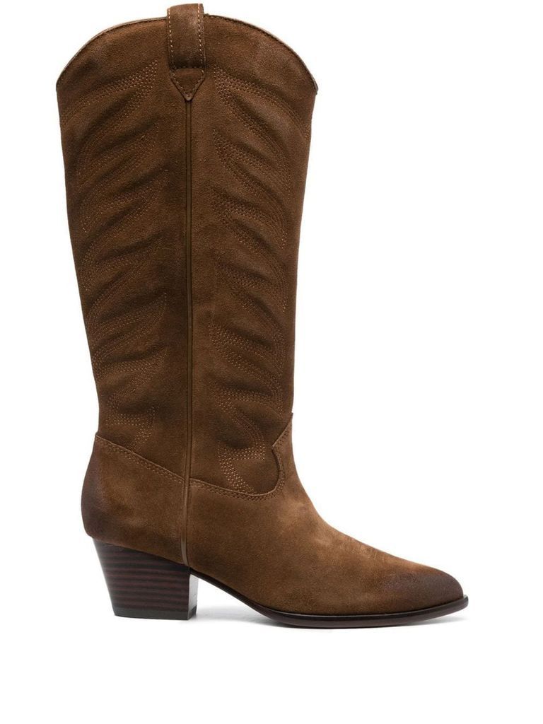Brown Calf Leather Heaven Boots