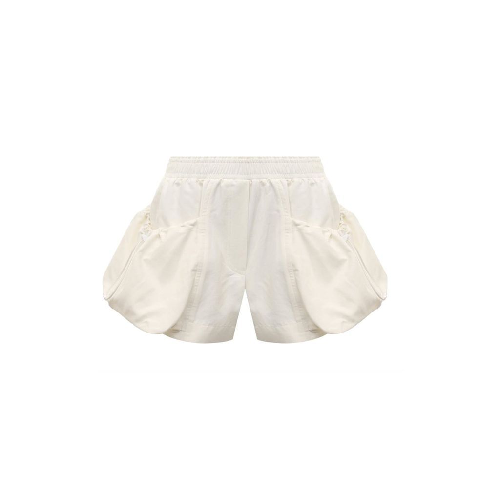 Cotton And Linen Shorts