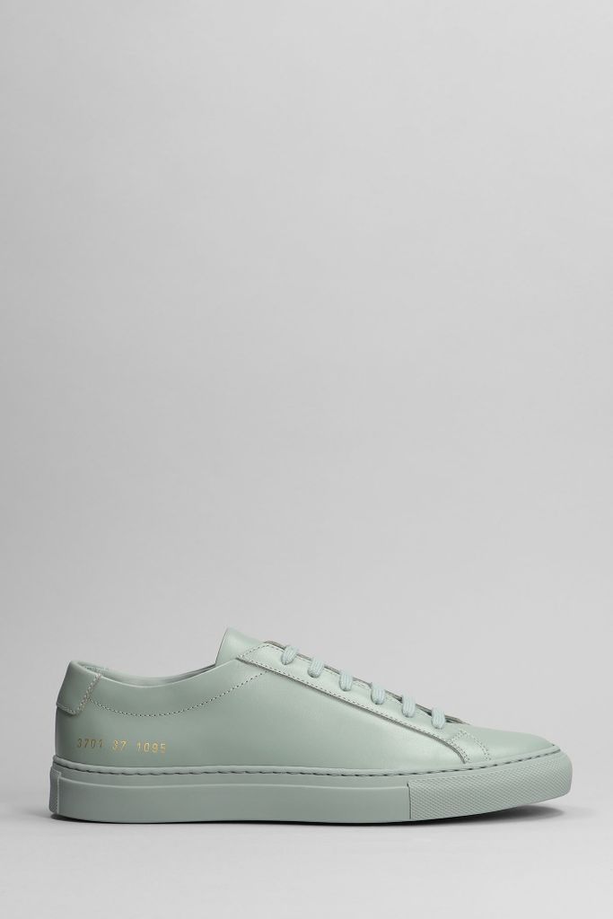 Originals Achilles Sneakers In Green Leather