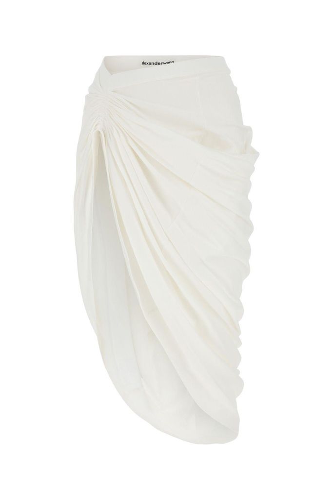 White Cotton Skirt