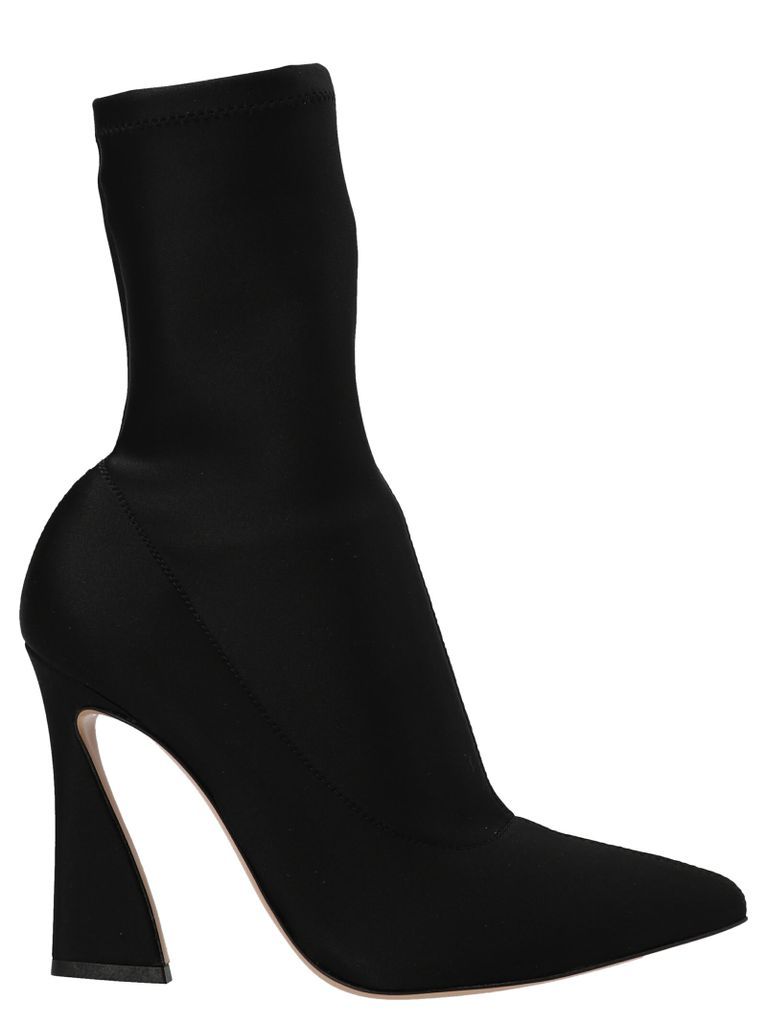 Lycra Ankle Boots