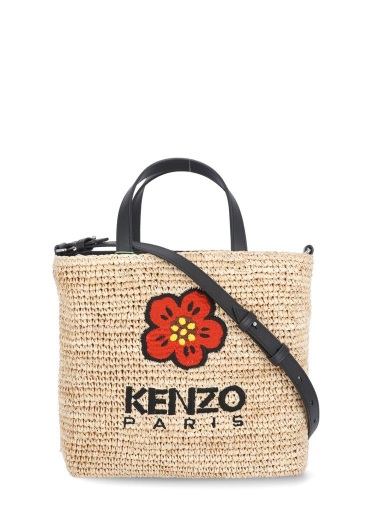 Bag With Boke Flower Embroidery