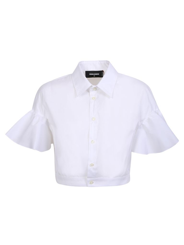 White Waved Shirt
