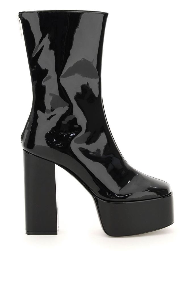 Patent Leather Lexy Ankle Boots