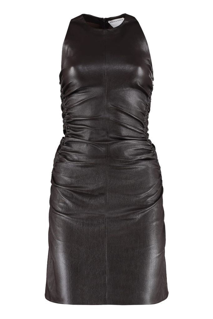 Leather Mini Dress