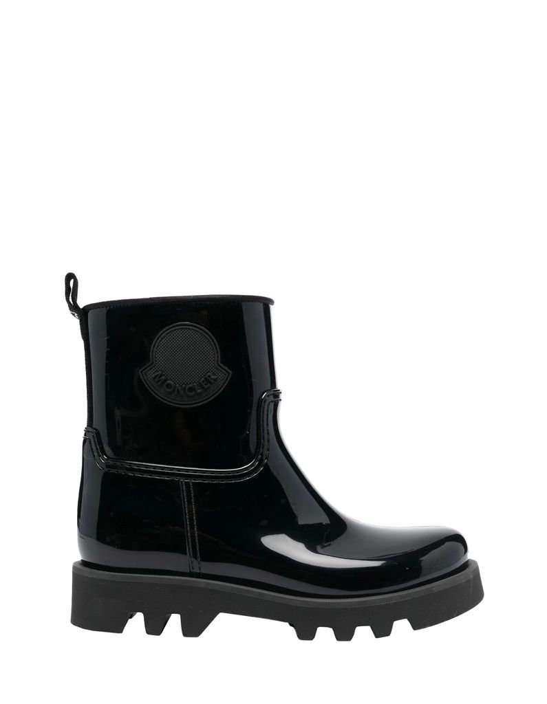 Woman Ginette Shiny Black Ankle Boot