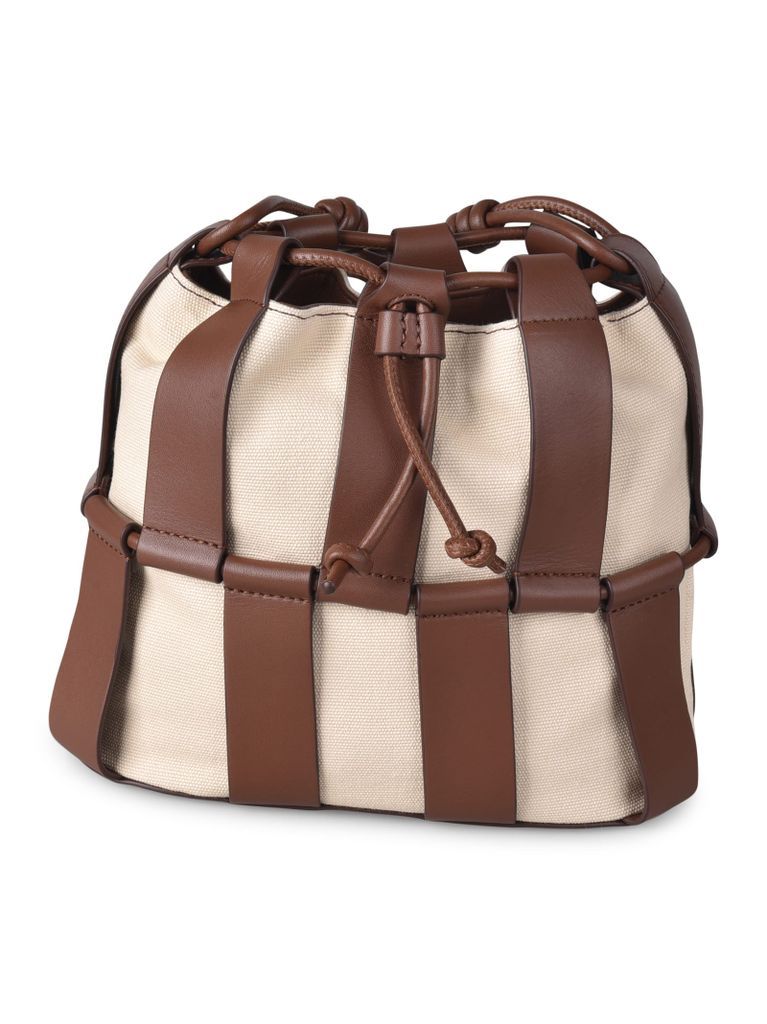 Illinera Caged Leather Shoulder Bag