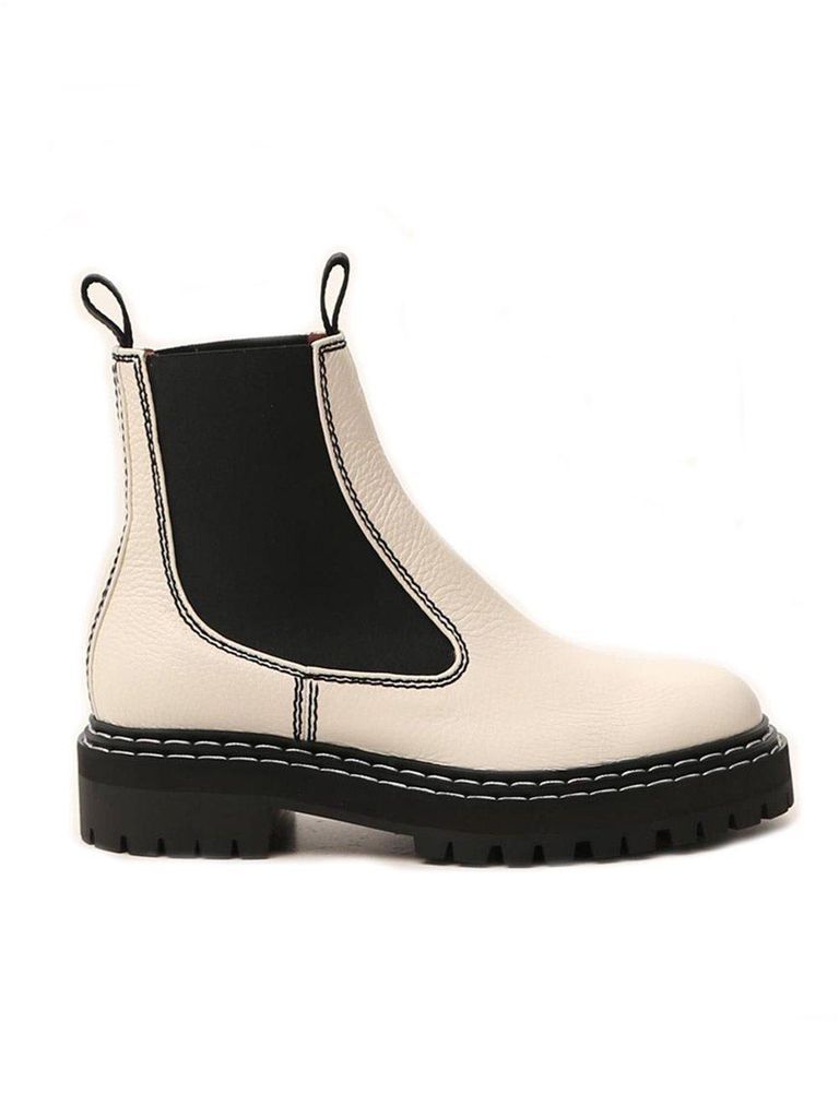 Round Toe Chelsea Boots