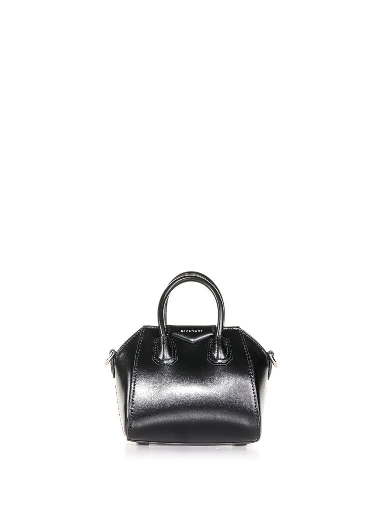 Micro Antigona Bag In Leather