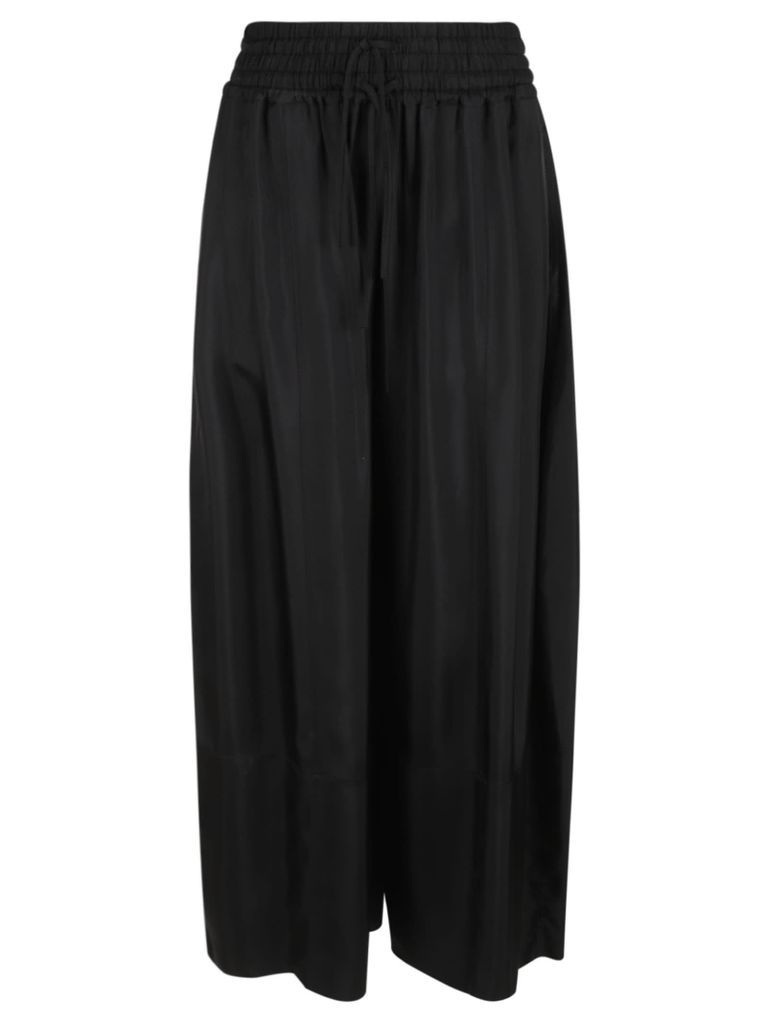 Washed Fluid Viscose Trousers