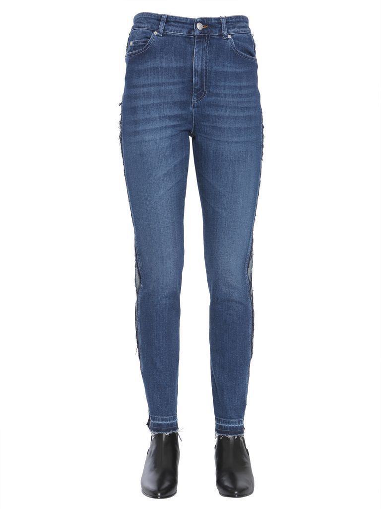 Jeans With Side Band