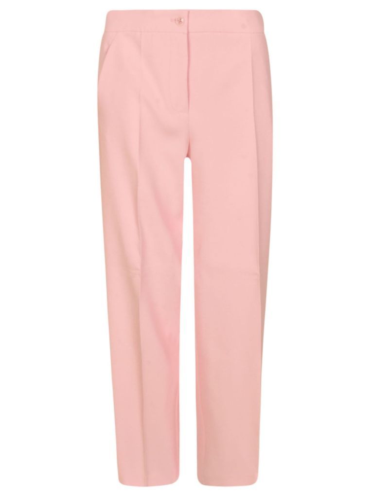 Straight Buttoned Trousers