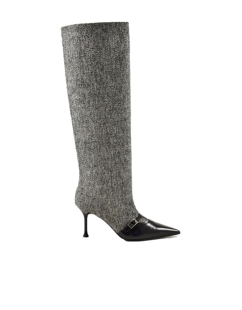 Womens Gray Boots