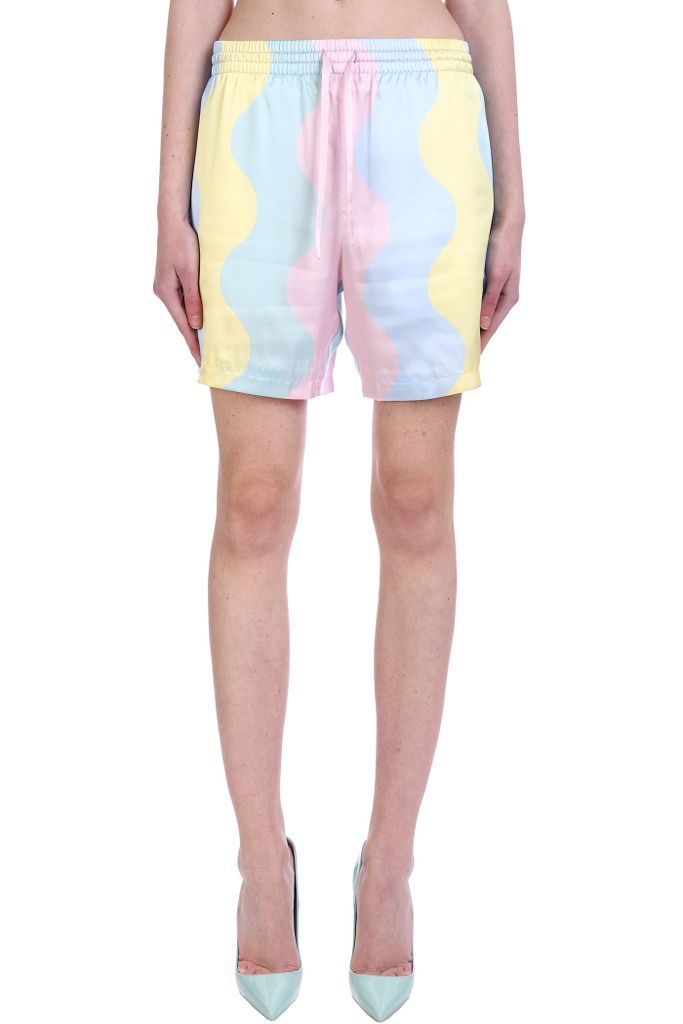Shorts In Multicolor Silk