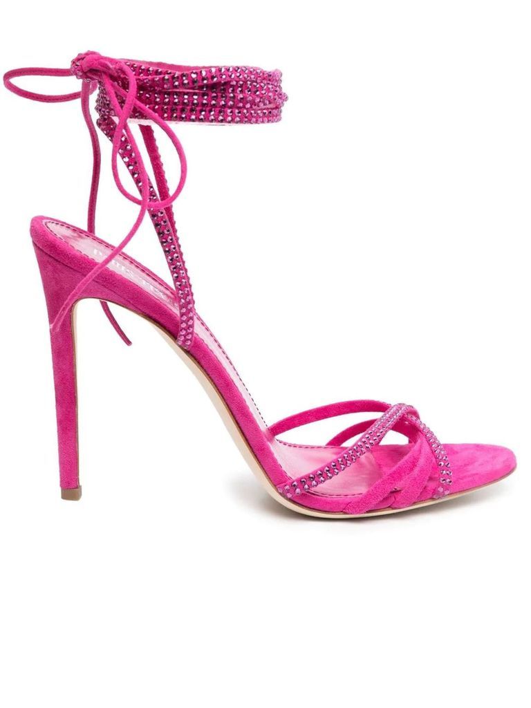 Pink Suede Holly Nicole Sandals
