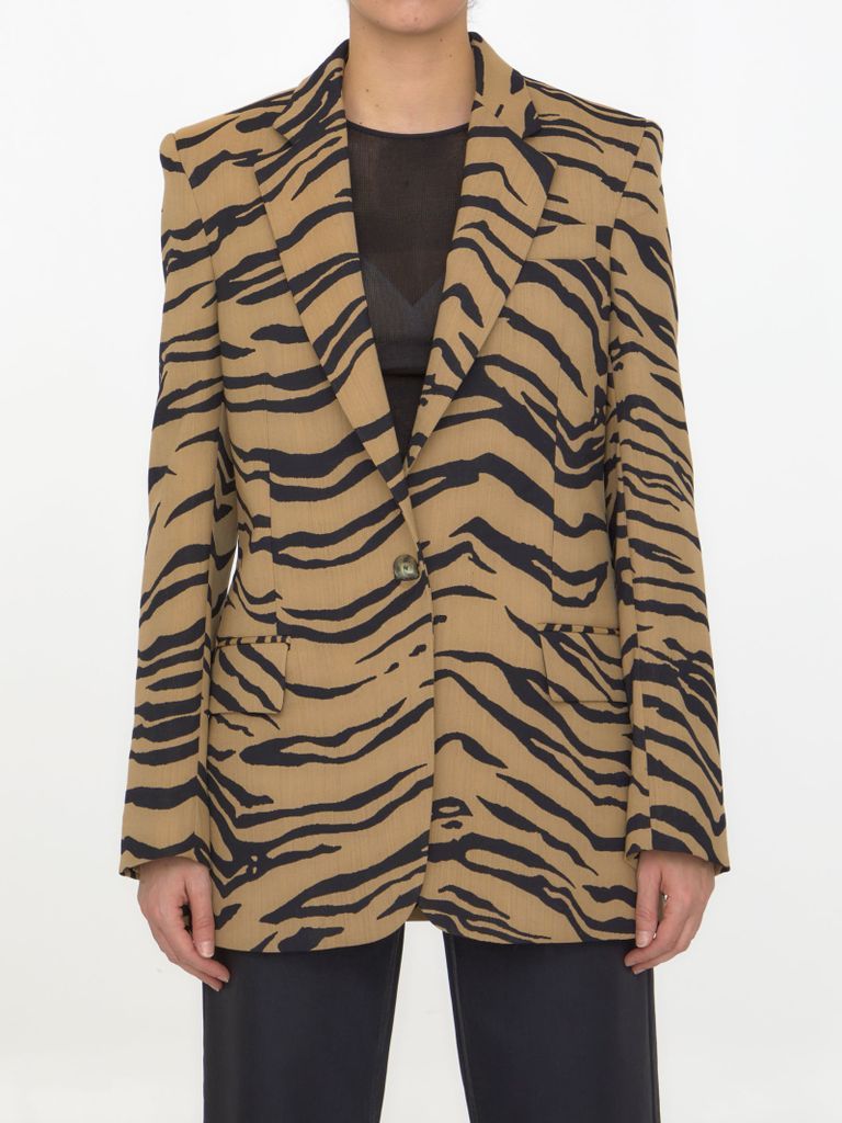 Tiger Jacquard Jacket