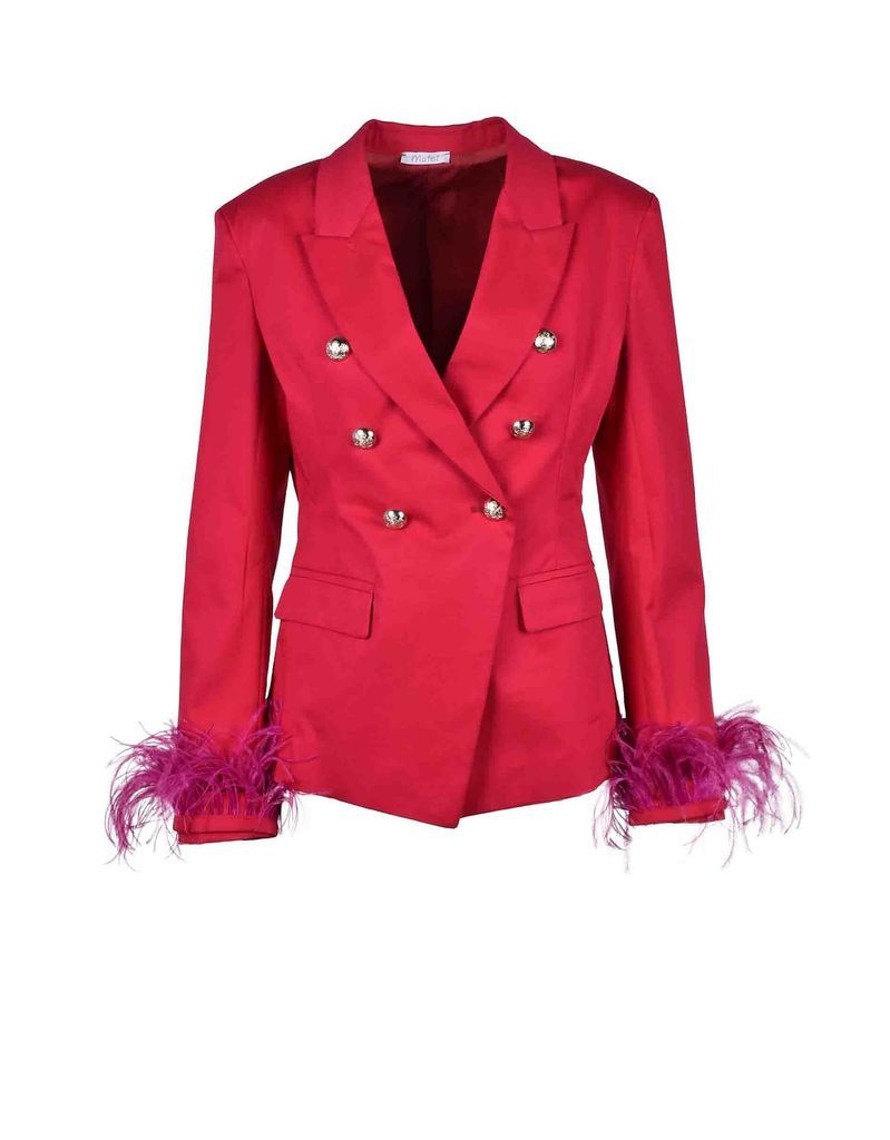 Womens Fuchsia Blazer