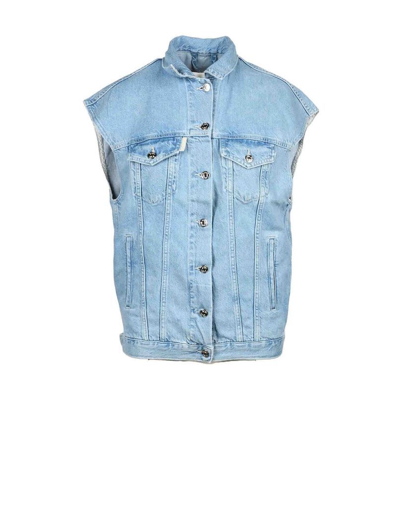 Womens Sky Blue Vest