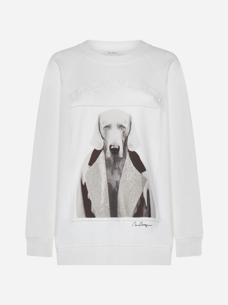 Alcide Print Cotton Sweatshirt