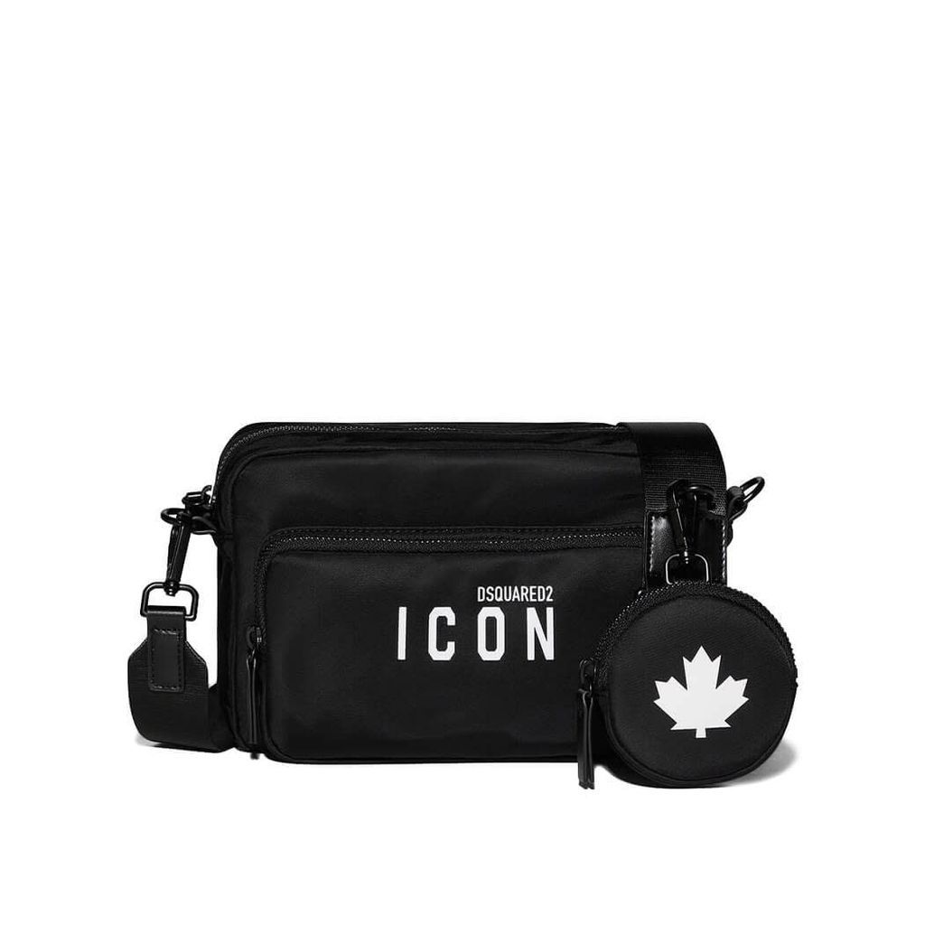 Be Icon Black Crossbody Bag