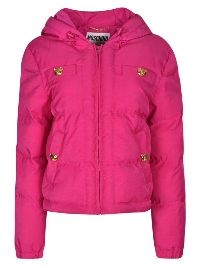 Bear Buttons Padded Jacket