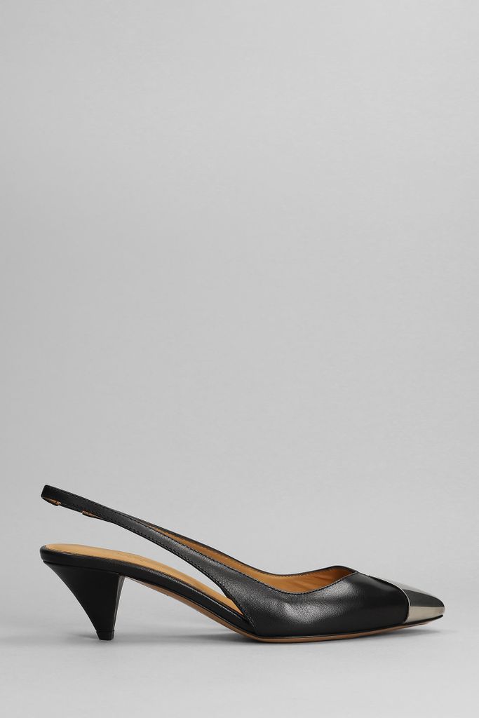 Elina Pumps In Black Leather