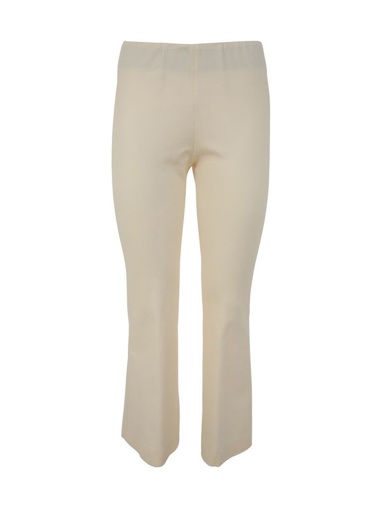Cropped Trousers With Coulisse