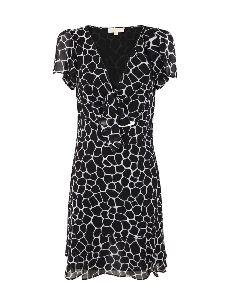 Dress With Giraffe Pattern