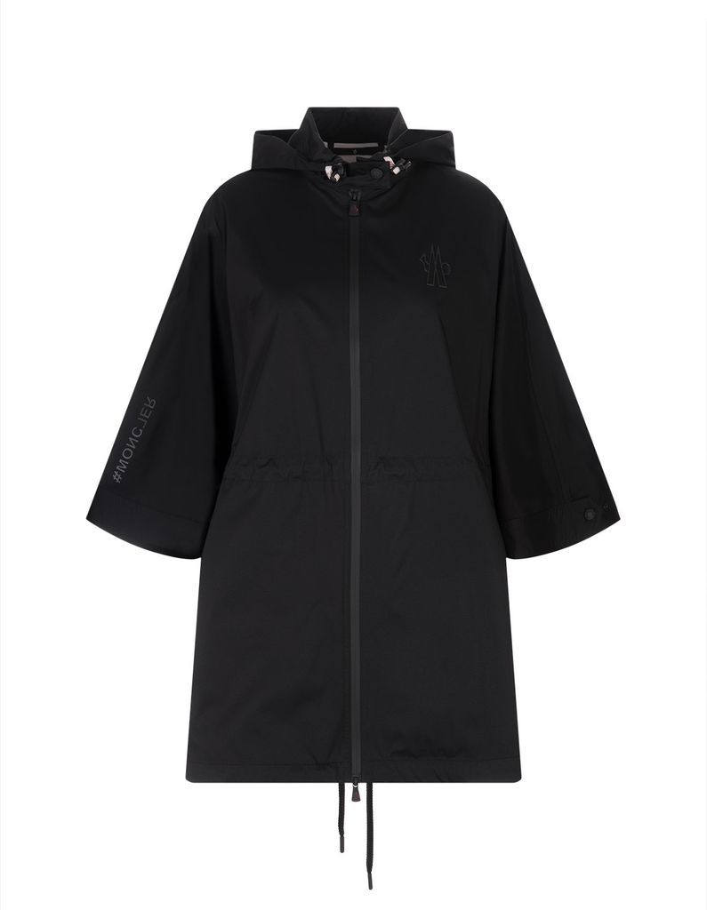 Black Vorassay Raincoat