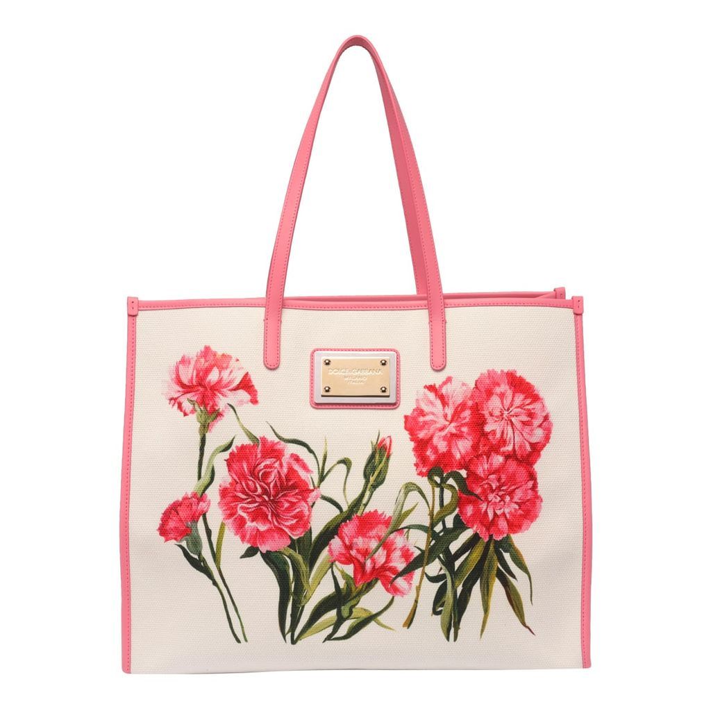 Printed Canvas Shopper