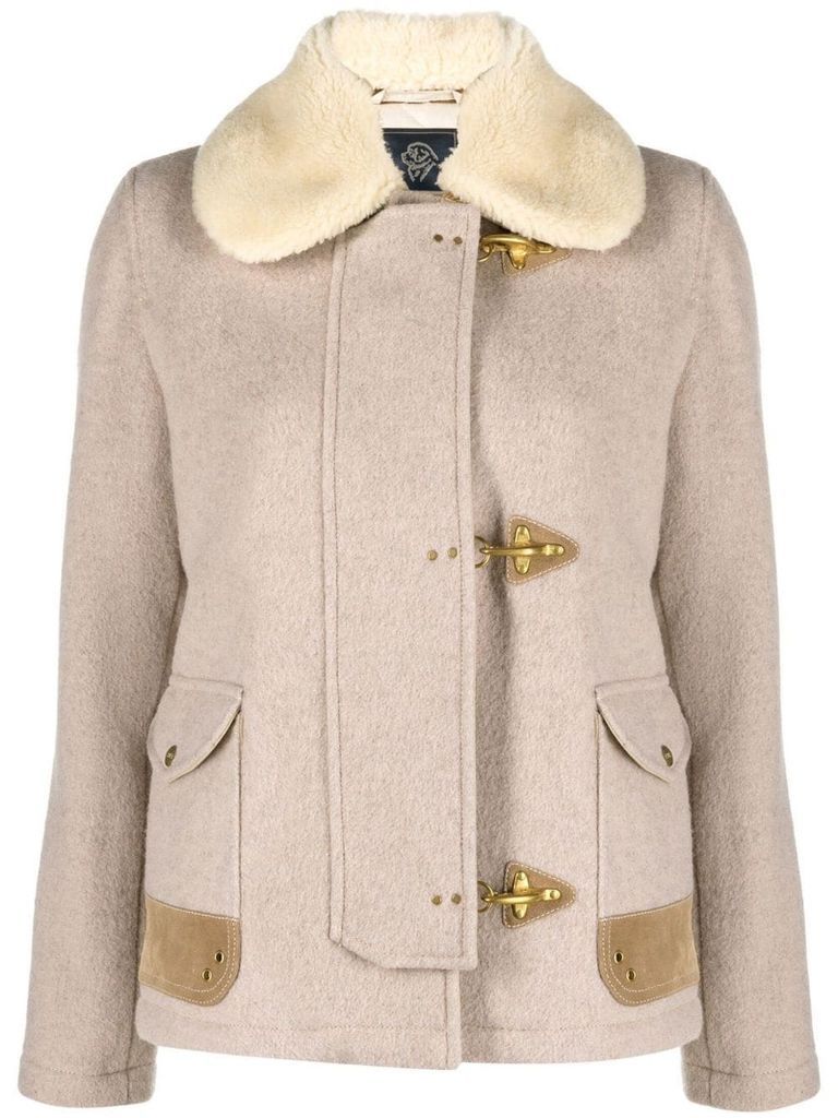 Beige Virgin Wool Jacket