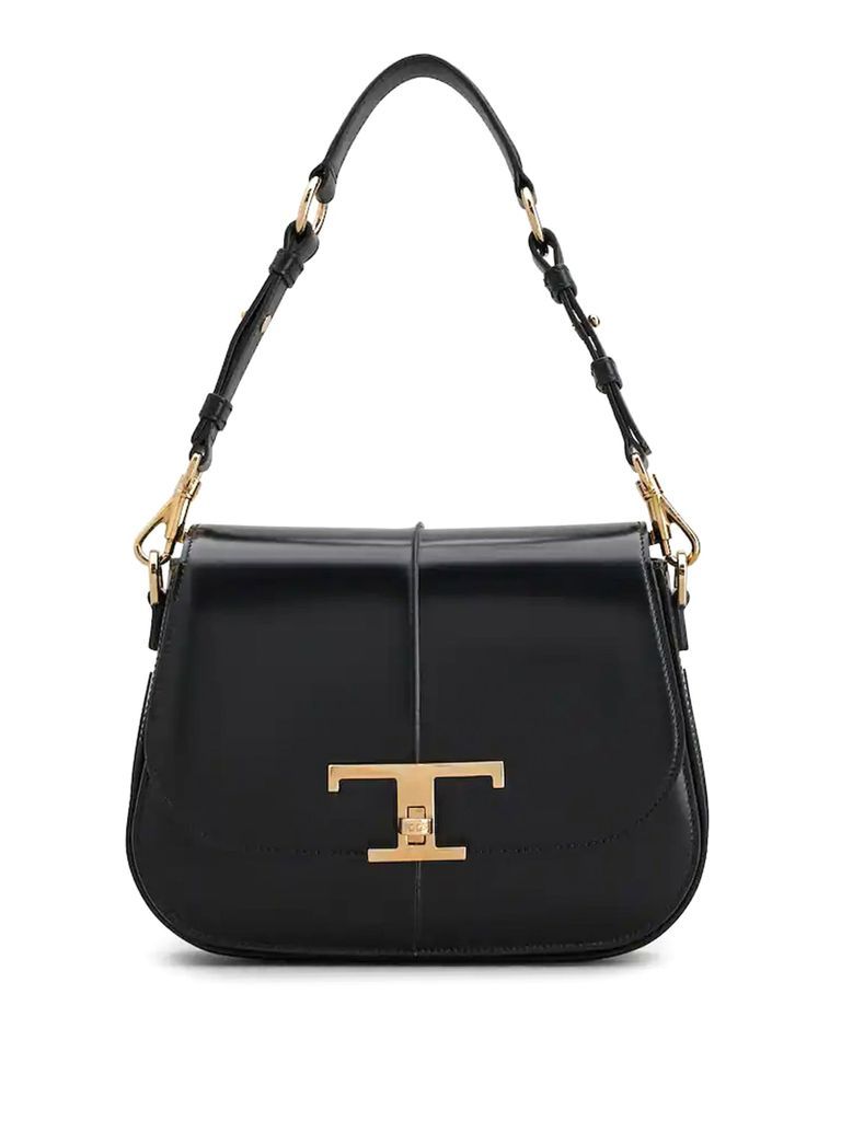 Bag In Black Smooth Leather