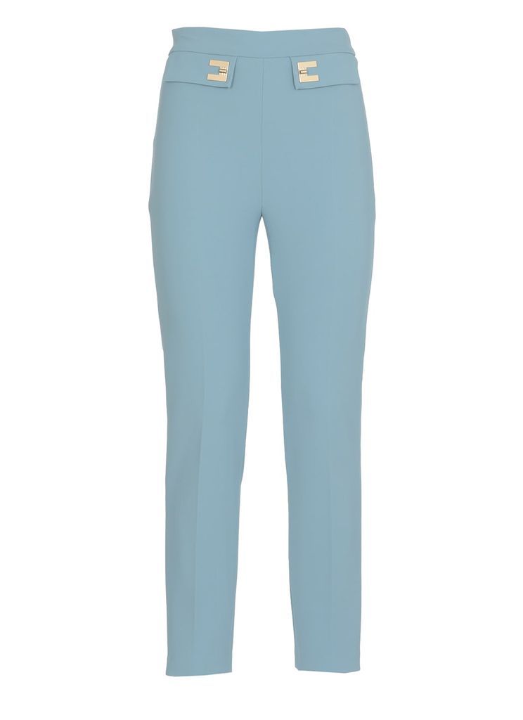 Double Stretch Crepe Skinny Trousers