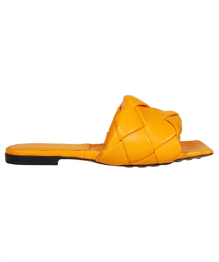 Lido Leather Flat Sandals