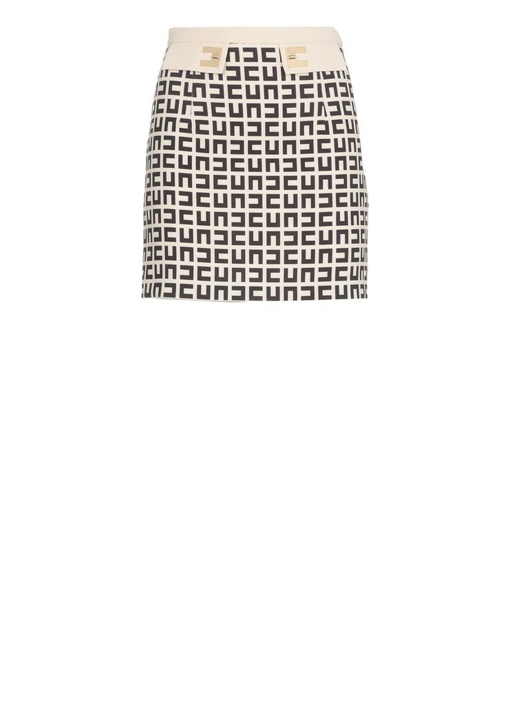 Miniskirt With Monogram