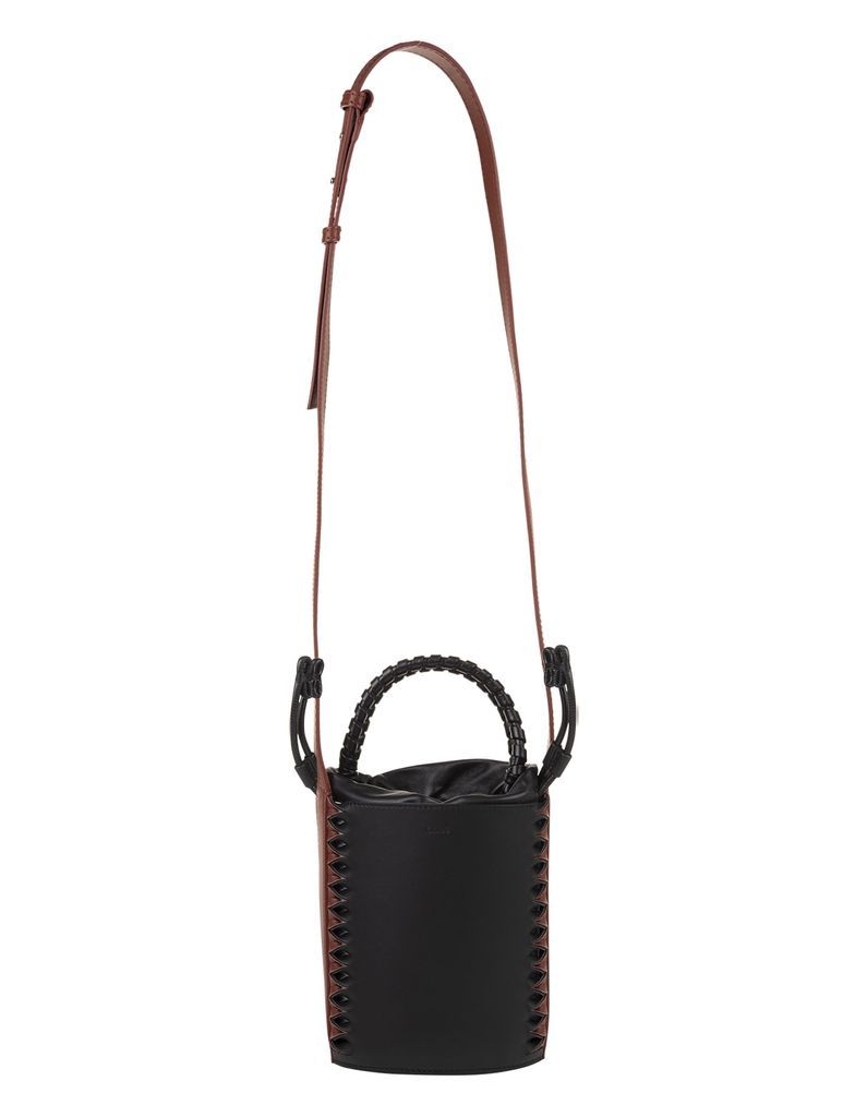 Black Mini Louela Bucket Bag