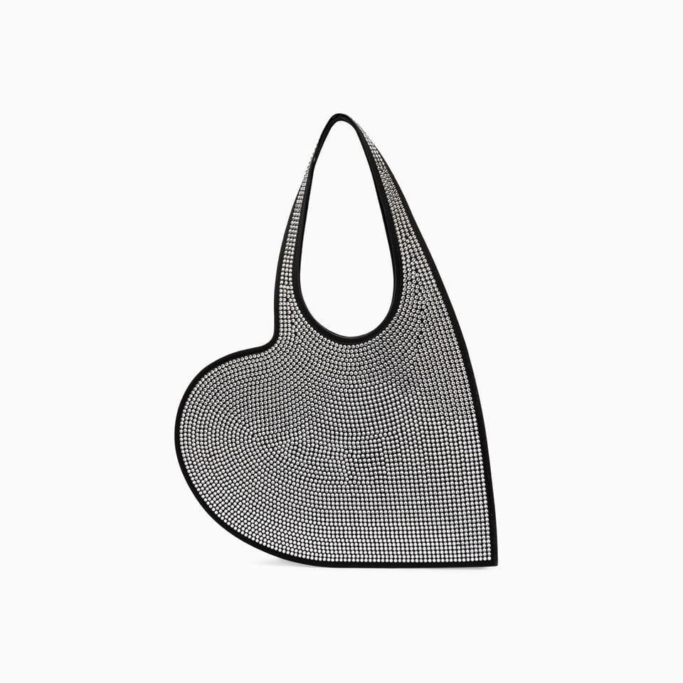 Embellished Mini Heart Handbag