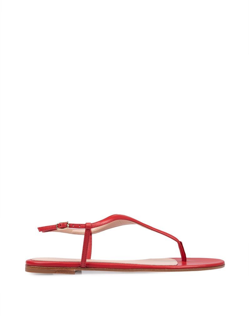Woman Red Eiko Flat Sandal