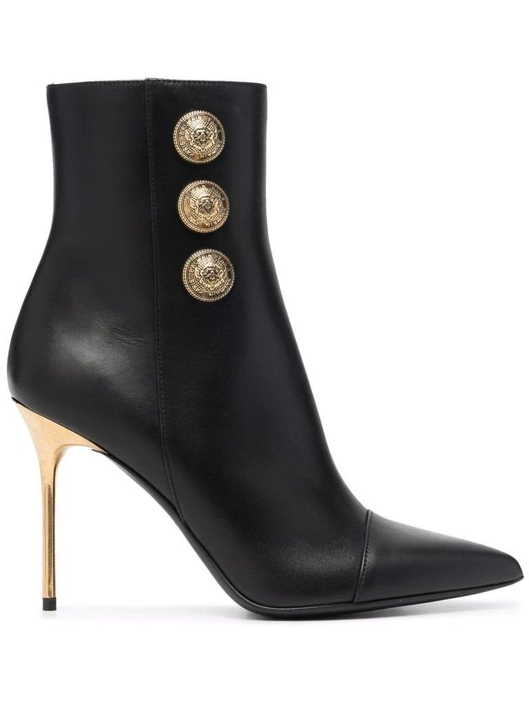 Woman Roni Ankle Boot In Black Leather