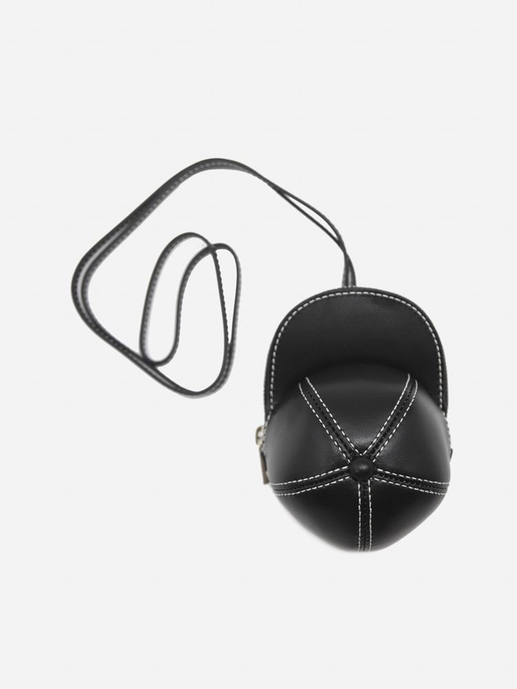 Cap Nano Leather Shoulder Bag