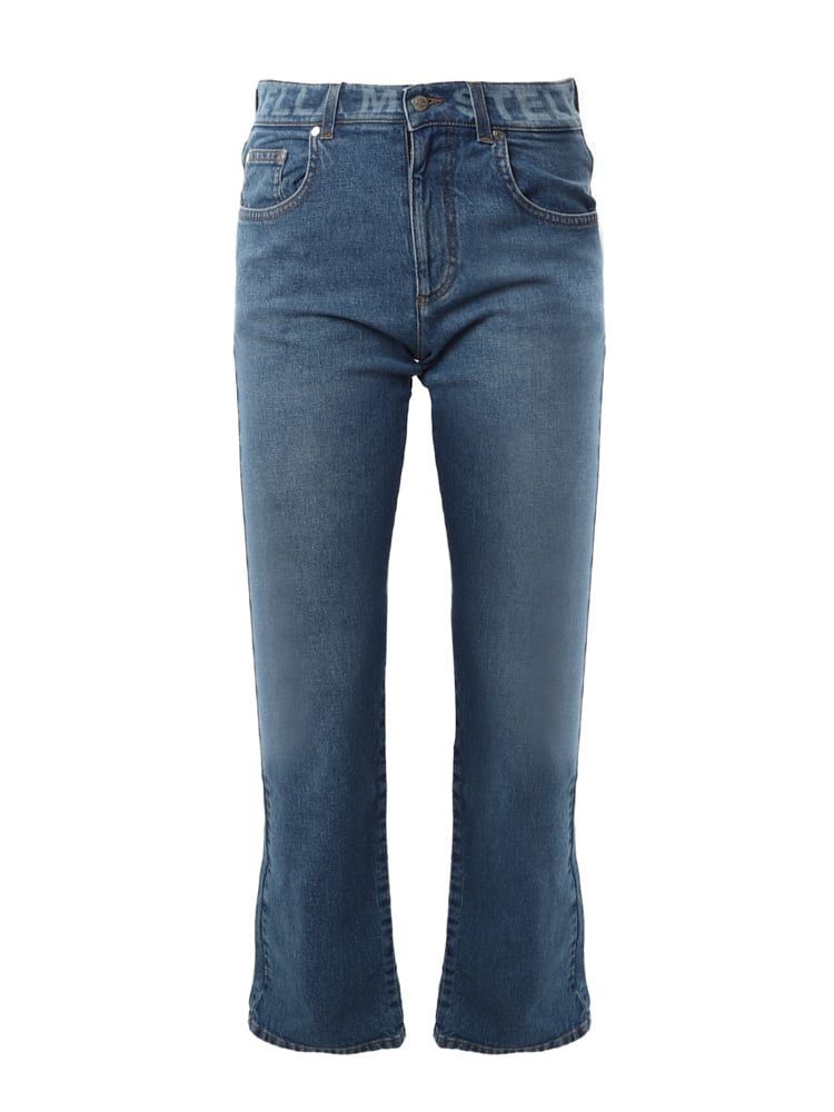 Flared Jeans In Cotton