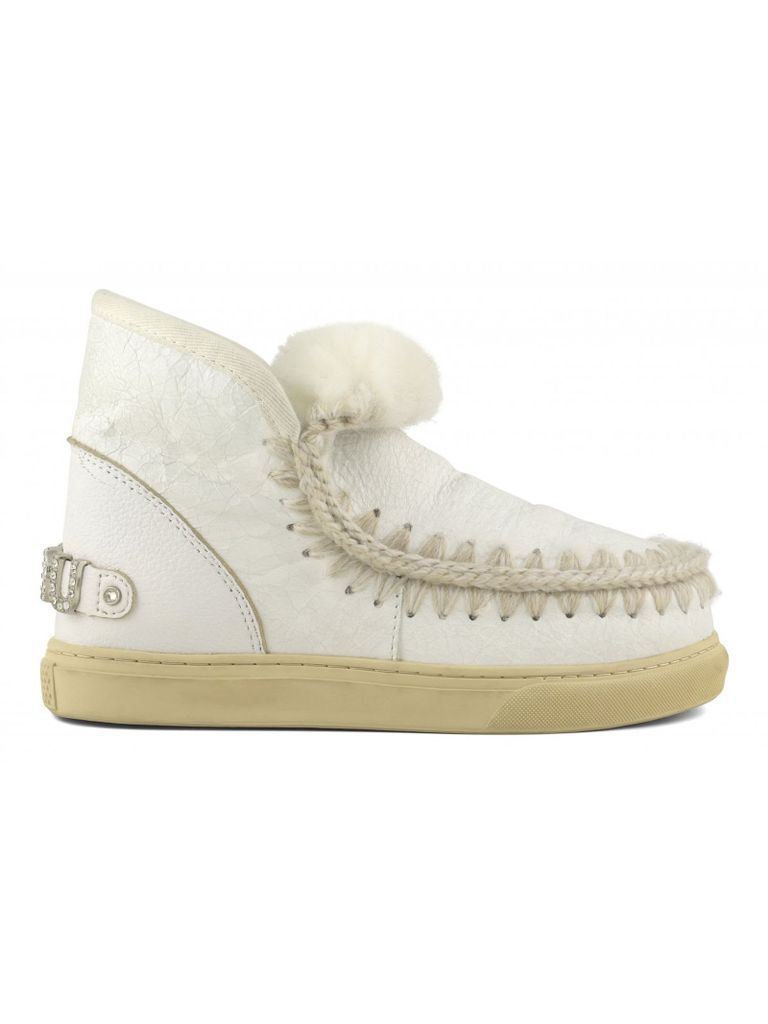 Eskimo Sneaker In White Leather