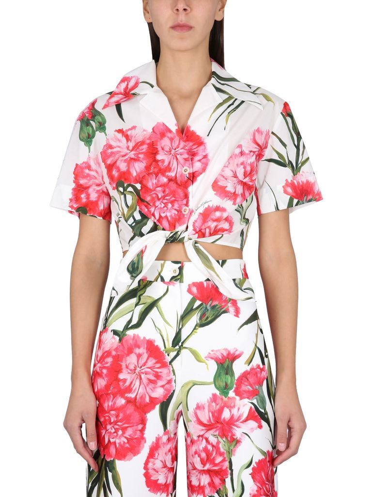 Carnation Print Shirt