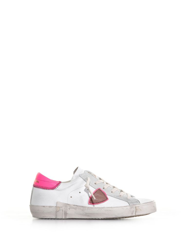 Prsx Pink And White Sneaker